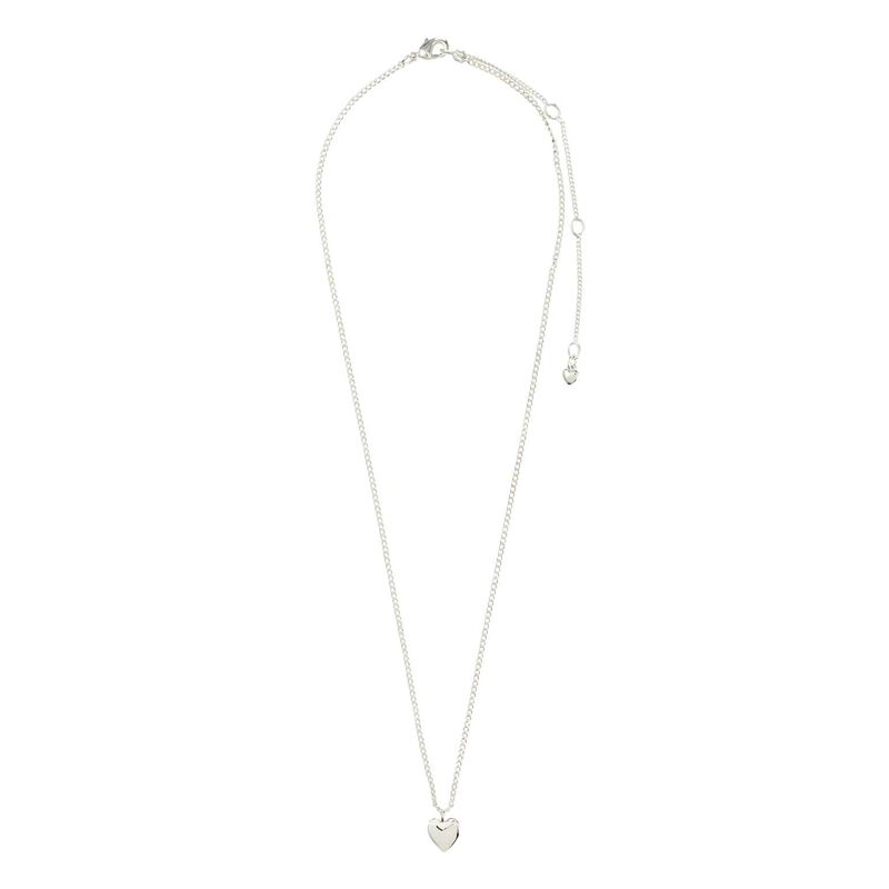 Pilgrim Alaia Recycled Necklace - Silver Plated image number 1